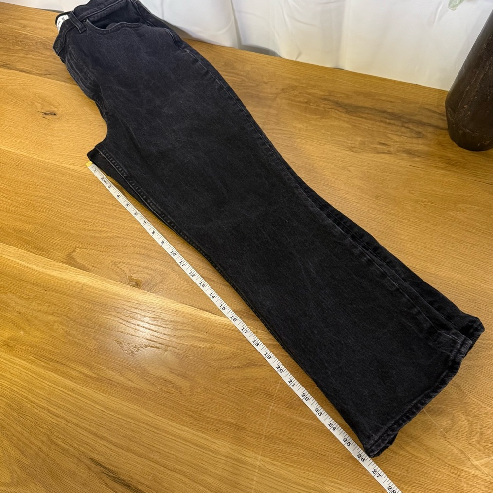 Abercrombie & Fitch Ultra High Rise Kick Flare Jeans Curve Love women’s 30/10 - Picture 4 of 10